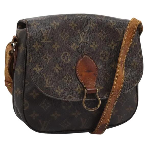 LOUIS VUITTON Monogram Saint Cloud GM Shoulder Bag M51242 - Picture 1 of 13